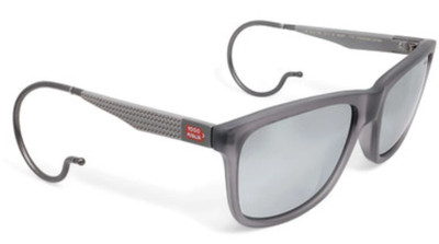 RARE Chopard SCH156 Men's Sunglasses Grey Frame Grey Mirror Polarized Lens