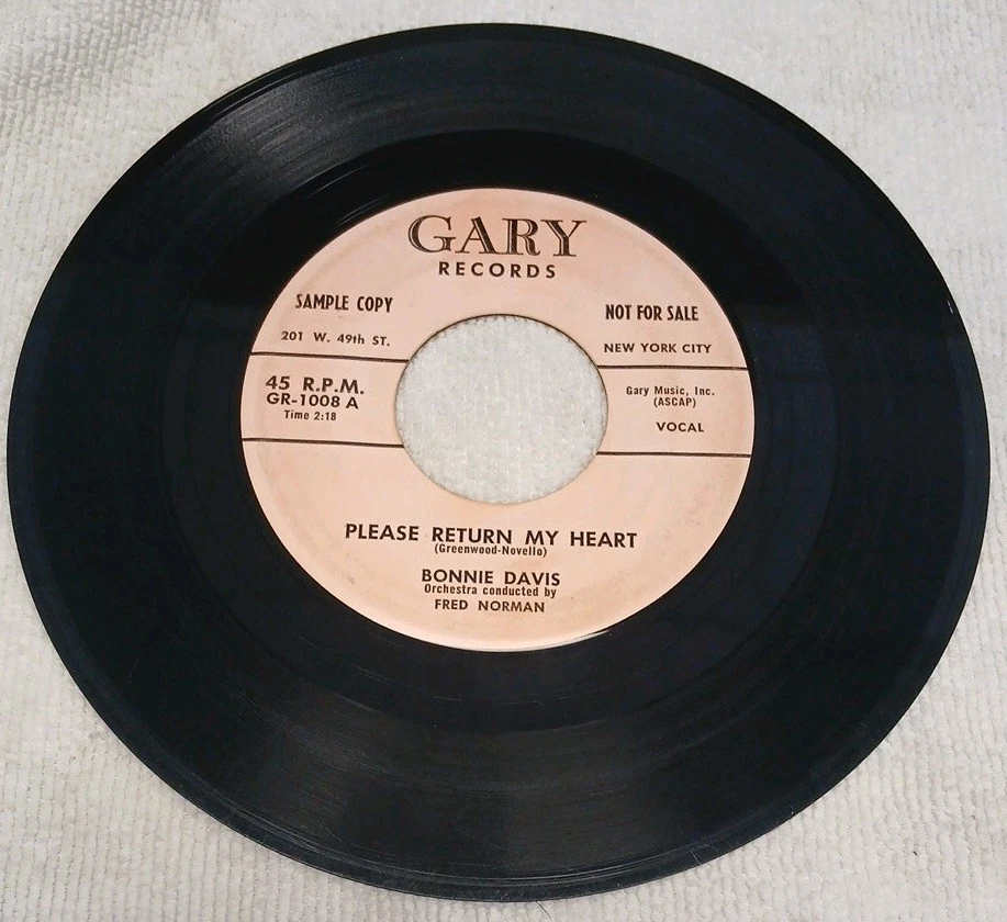 R&B & Soul Doo Wop 45 RPM Speed Vinyl Records for sale | eBay