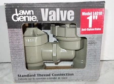 Lawn Genie 75 psi Manual Anti-Siphon Valve, 1" inch, Standard Thread, L4010