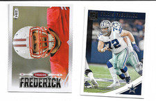 Travis Frederick 2 Card Lot Dallas Cowboys K035 *combine shipping*