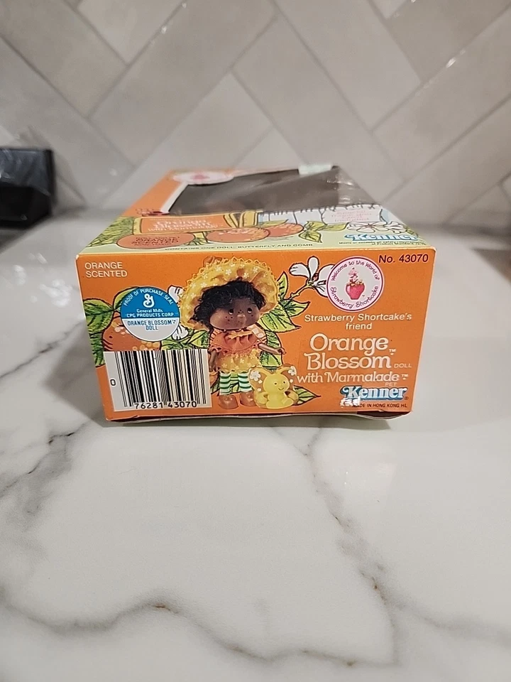  Vtg 1982 Kenner Strawberry Shortcake Orange Blossom With Marmalade Doll - Image 2 of 4