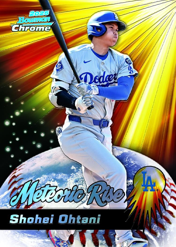 2025 BOWMAN CHROME BASEBALL HOBBY BOX view 5