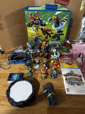 Lot-22 Skylanders Trap Team 16 Figures 2 Traps 1 Case 2 Games 27 Cards Stickers