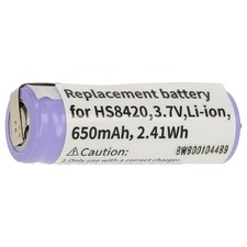 Batería para Philips HS8460 HS8440 650mAh 3,7V