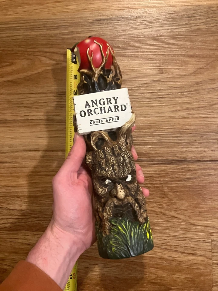 Angry Orchard Beer Tap Handle Knob Top Keg Bar Brewing Tree Hard Apple Cider - Image 3 of 4
