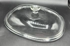 Vintage Oval Pyrex Glass Pan Lid F-14-C