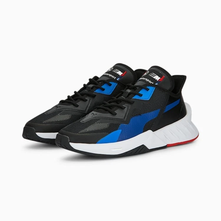 PUMA BMW M Motorsport MACO SL Shoes Men's Black Blue White 307491-03 - Image 1 of 4