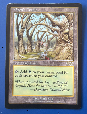 マジック：ザ・ギャザリング Gaea's Cradle #321 Urza's Saga PSA 8 s-l500.jpg