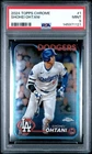 Shohei Ohtani 2024 Topps Chrome #1 PSA 9 Mint Los Angeles Dodgers MVP 50/50 GOAT