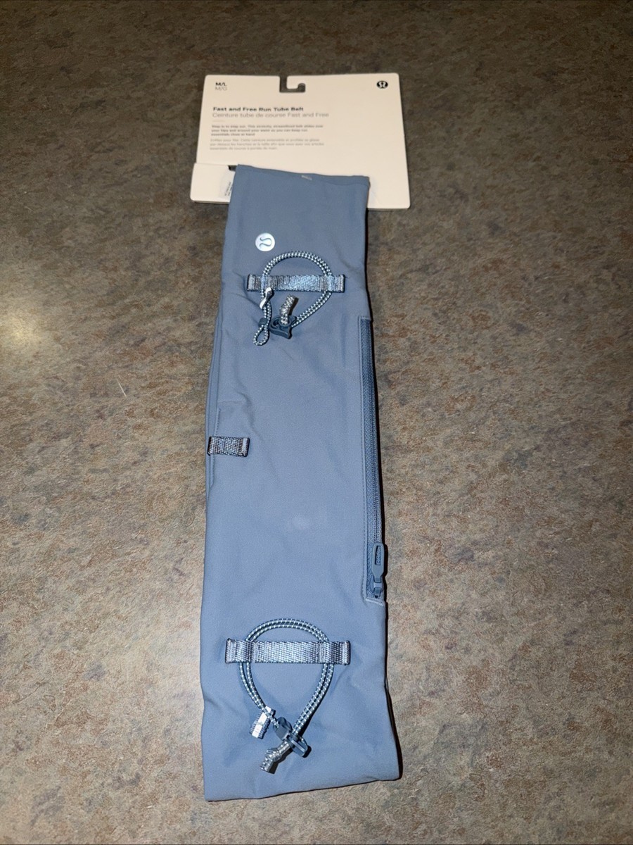 Lululemon ✨️ Fast and Free Blue Zip Running Women\'s Belt Size L/XL LU9BXLS_075700_1?size=800,800 main image 3