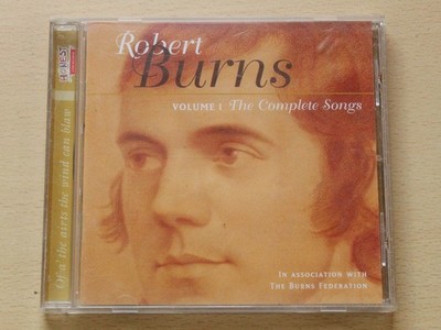 Complete Songs Of Robert Burns Volume 1/1996 CD Album/Robert Paterson