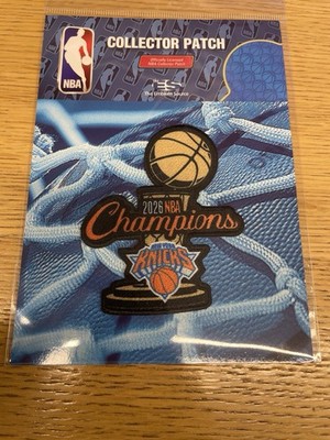 2026 NBA Finals Champions NY Knicks  Patch Collector Official