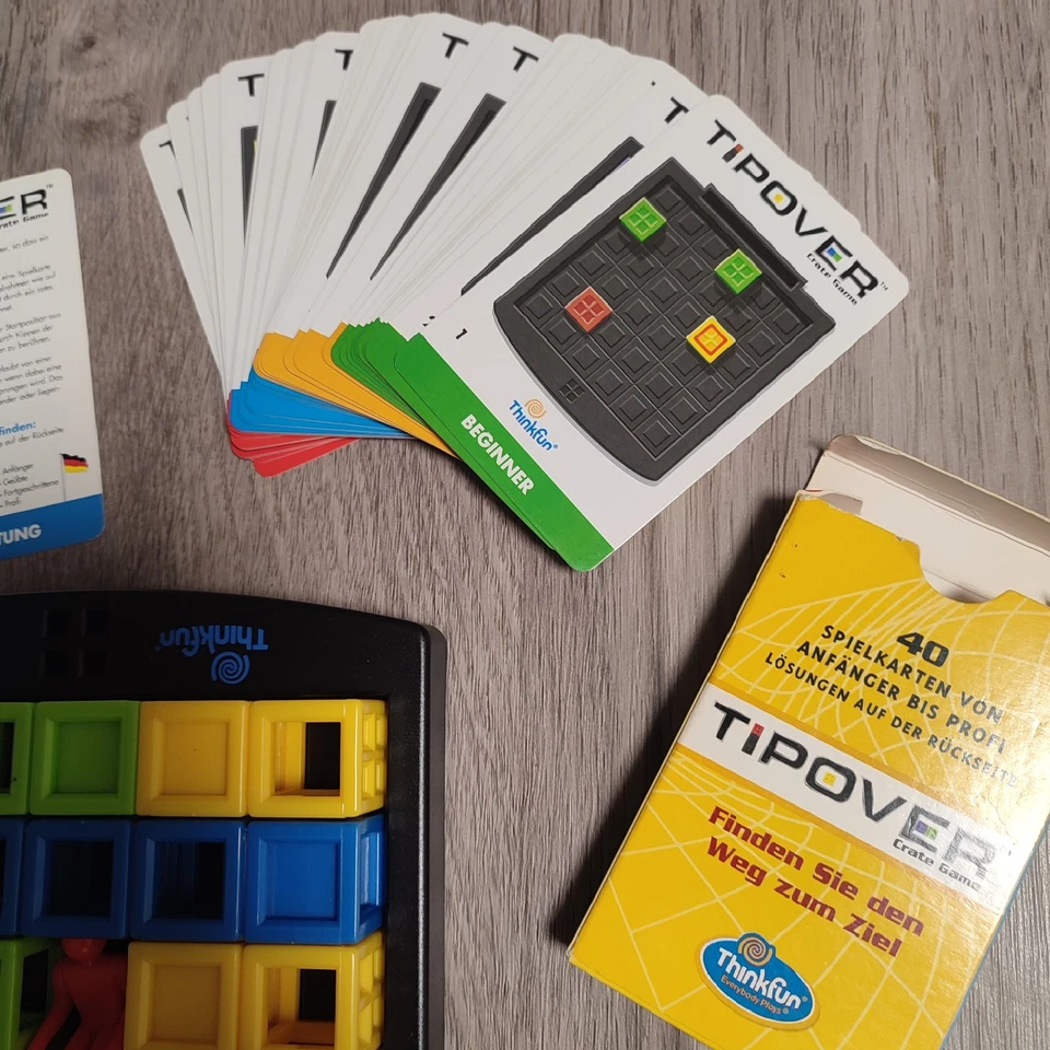 Thinkfun TIPOVER Spiel Gesellschaftsspiel Denkspiel Logik Brettspiel Game - Bild 4 von 4
