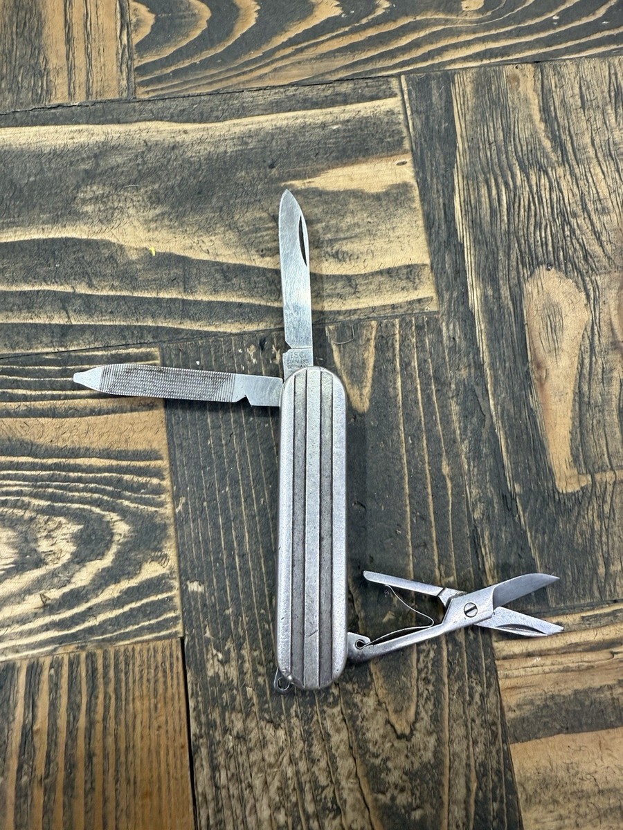925 Sterling Silver Tiffany & Co. Swiss Swiss Army Knife Rare ISC