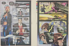 Mutant X Iss.#23 pgs.6&7 (2000) Original Laser Comic Art Color Guide Ororo/Storm — photo 2
