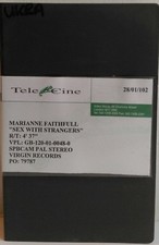MARIANNE FAITHFULL "SEX WITH STRANGERS" PROMO, Betacam SP, PAL, Stereo