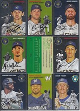 2023 Topps Platinum Chrome Milwaukee Brewers Complete Team Set  (13)