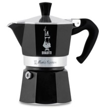Bialetti Espressokocher Moka Express schwarz 1 - 6 Tassen