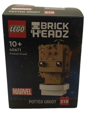 LEGO  Brickheadz 40671 Guardians Of The Galaxy - Groot  im Topf - NEU & OVP