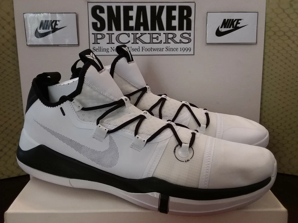 耐克 Kobe A.D. TB 促销篮球 - 尺码:18 - AT3874 101 - 白色/黑色 - 全新 — 第 4/4 张图片