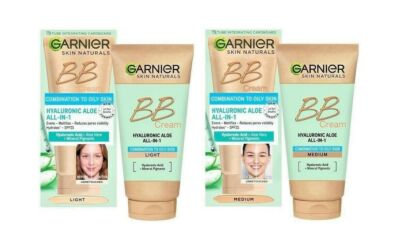 BB Cream GARNIER SKIN NATURALS SPF 25 for Combination to Oily Skin 50ml