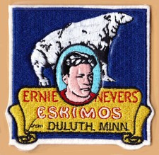 DULUTH ESQUIMALES ~ Willabee & Ward ~ NFL EDAD DE ORO FÚTBOL RETRO PARCHE DEL EQUIPO Solo