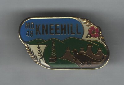 Kneehill Alberta Metal Pin Pinback-Very Good-FREE SHIPPING