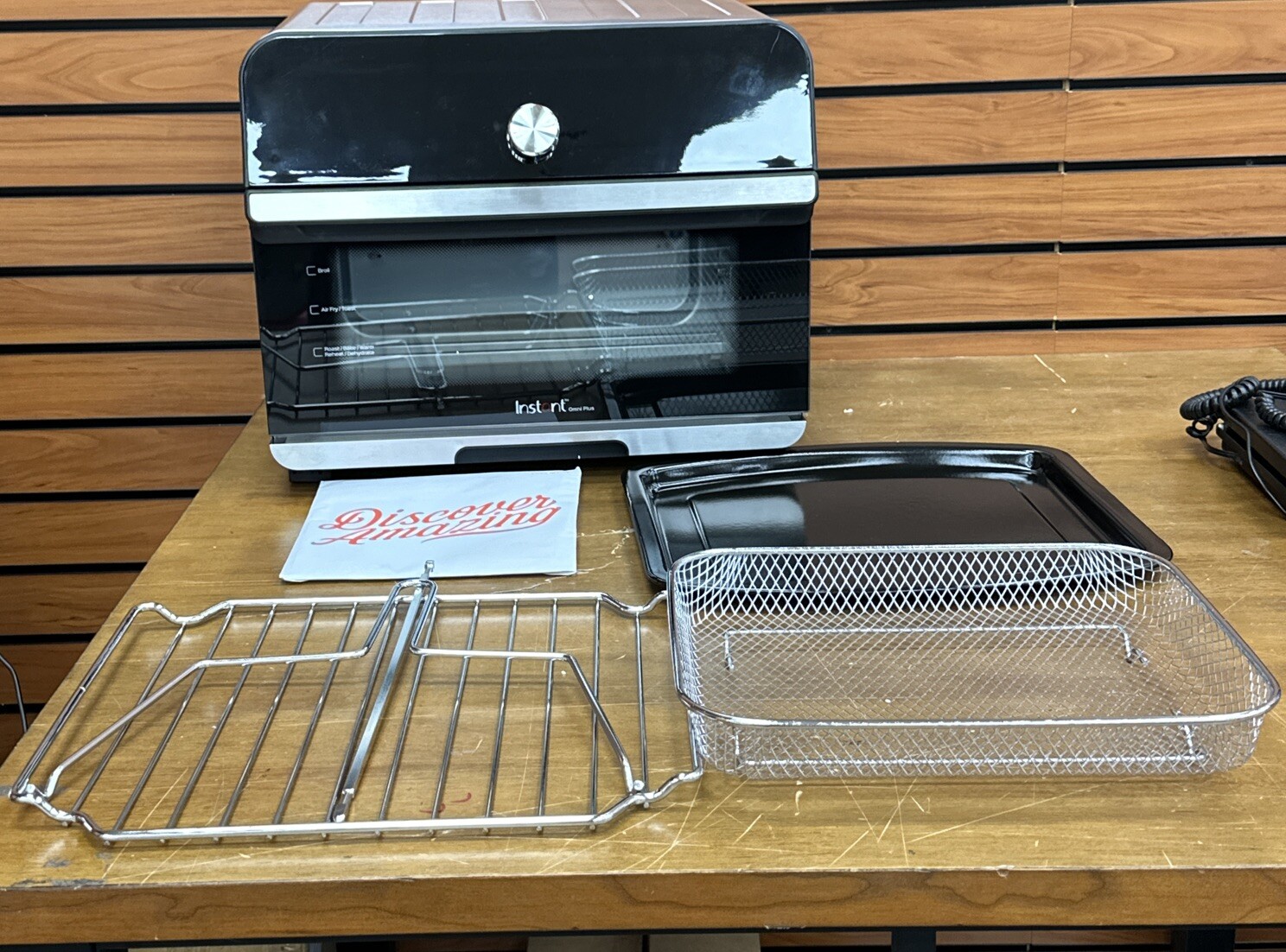 NEWInstant Pot Omni Plus 19 QT/18L Air Fryer Toaster Oven Model 140