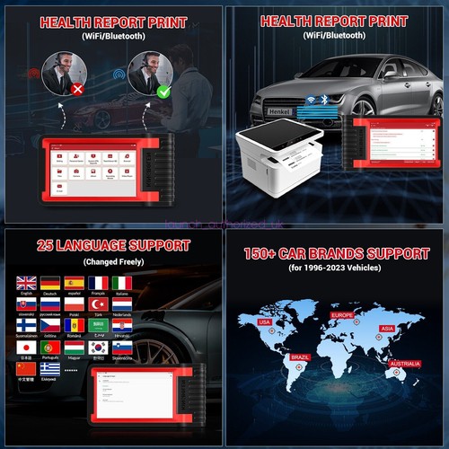 KINGBOLEN K8 IMMO Bi-directional Car Diagnostic Tool Scanner Key Programming UK - Picture 15 of 18