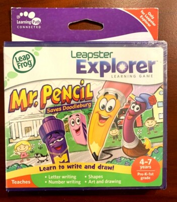 LeapFrog LeapPad Explorer Learning System: Mr. Pencil, Leap Pad 1 2 3 GS NIB