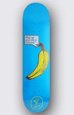 BANANA Skateboard Deck 8.00 oder 8.125 + Grip - Vamos Skateboards 7Ply Canadian