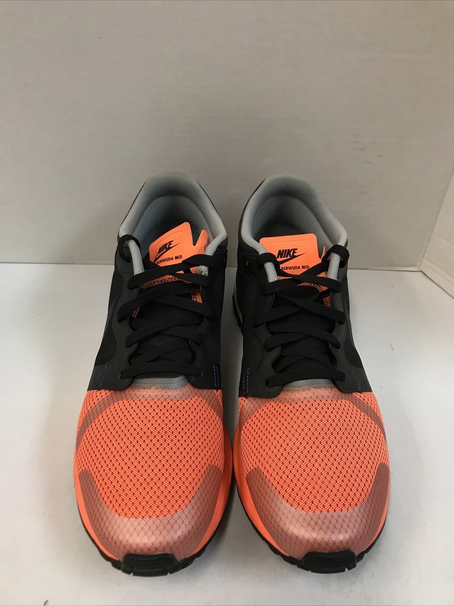 Nike Berwuda Mid QS Atomic Orange 2013 Size 13 Used 599473 Nike Berwuda Mid QS Atomic Orange 2013 Size 13 Used 599473