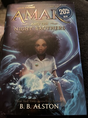 #ad Amari and the Night Brothers by B. B. Alston 2021 Hardcover $12.00