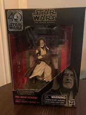 Star Wars 40th Anniversary Black Series Titanium Obi-Wan Kenobi   02.NEW