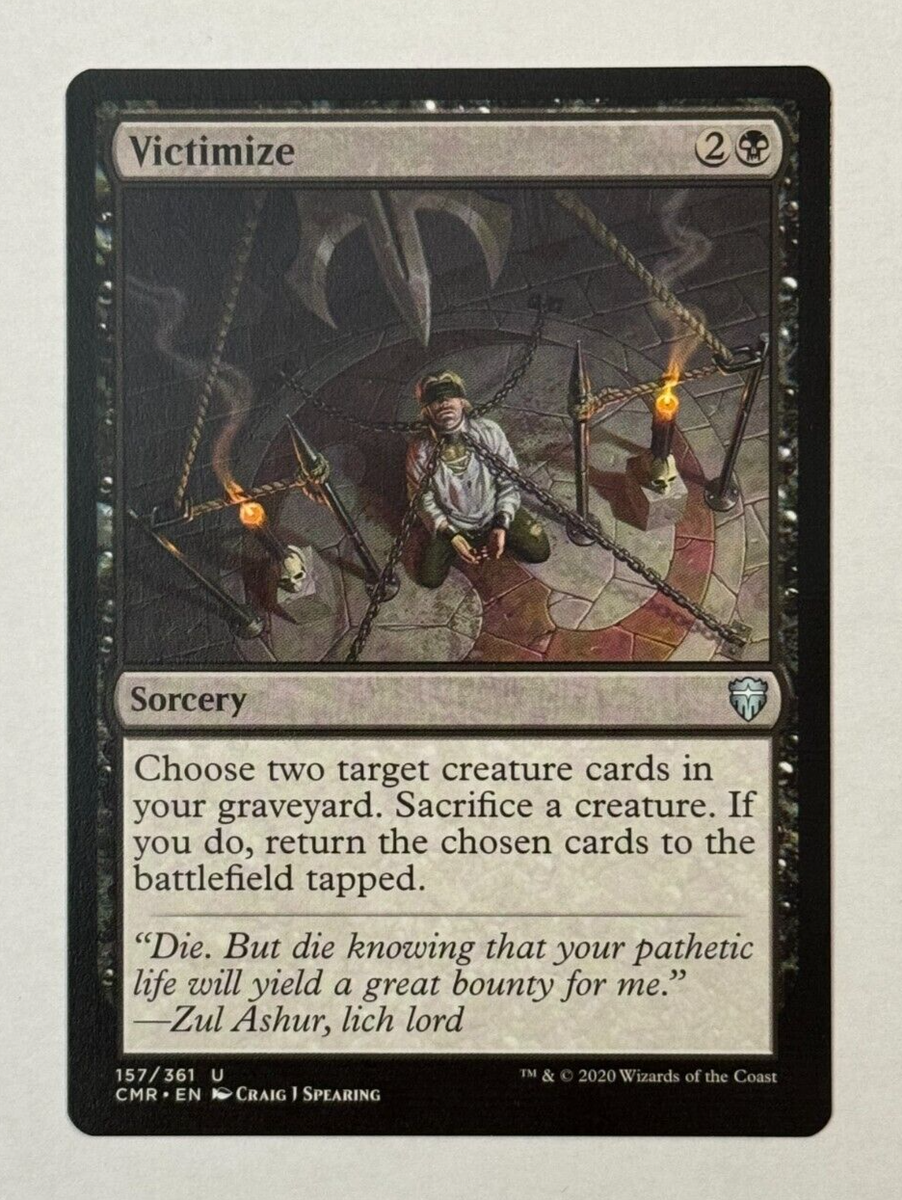 MTG Magic CMR Commander Legends Victimize - Uncommon | eBay