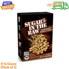 Sugar In The Raw Turbinado Cane Sugar Cubes, Pure, Gluten Free, 17.6 oz Pack 1