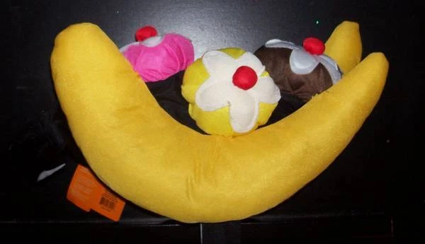 Новый с Ярлыками банан разделить мягкая собака костюм размер S/M маленький средний Хэллоуин - Изображение 3 из 4