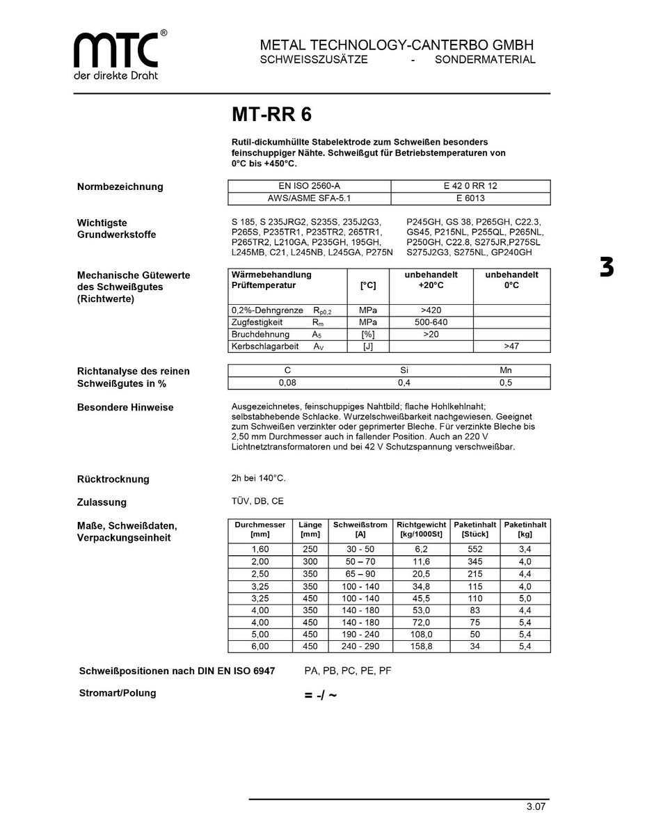 Stabelelektroden RR6 - 2,5 x 350 mm - Stabelektroden Stabelelektroden RR6 - 2,5 x 350 mm - Stabelektroden