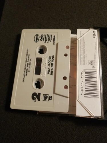 Mick Jagger She's The Boss Cassette Tape 1985 - Picture 5 of 5