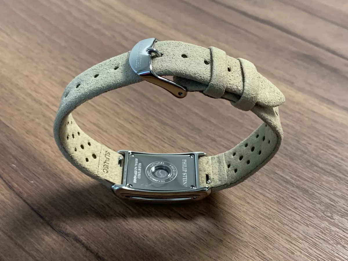 Philip stein top stainless steel bracelet