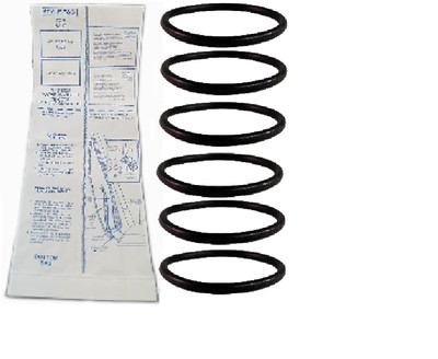10 Eureka Replacement F&G Upright Vacuum Bags with 6 Eureka RD Belts