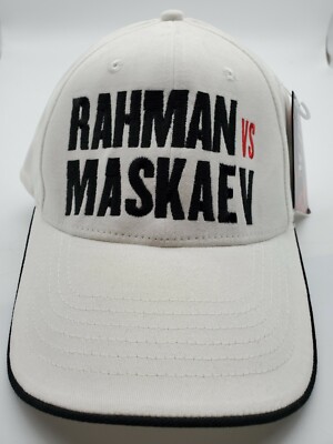 Rahman Cap Hasim Rahman vs. Oleg Maskaev baseball cap August 12, 2006 Las Vegas ...