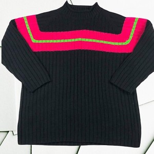 retro striped sweater