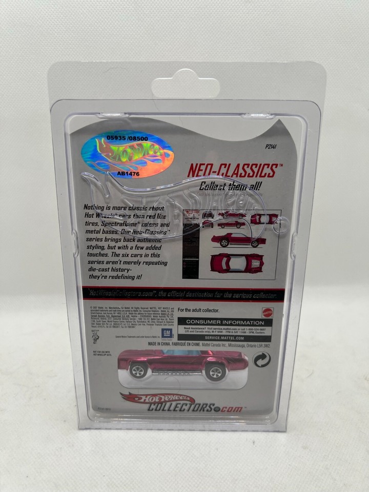 Hot Wheels Sugar Caddy RLC 2007 Neo Classics Series Brand New In Kar