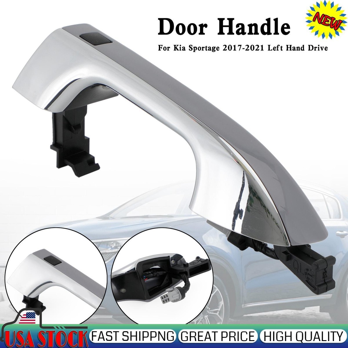 Front Left Driver Exterior Door Handle 82651-D9710 For Kia