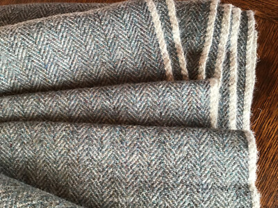 Vermont hand-woven wool tweed fabric by the yard. | eBay