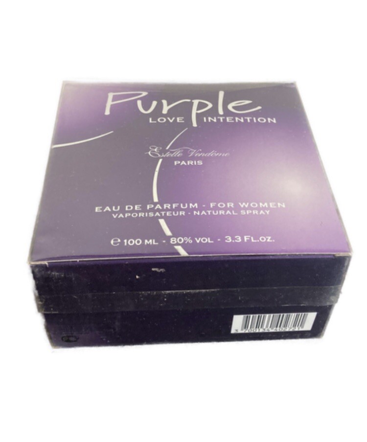 Purple Love Intention Perfume by Estelle Vendome 3.3 oz EDP Spray