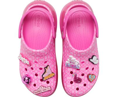 Barbie Crocs The Movie Mega Crush Clog Electric Pink 209244-6QQ