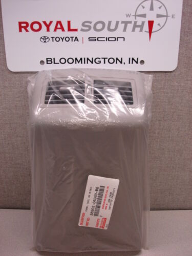 Toyota Camry gris console centrale panneau de ventilation d'air arrière authentique d'origine d'origine - Photo 1/4