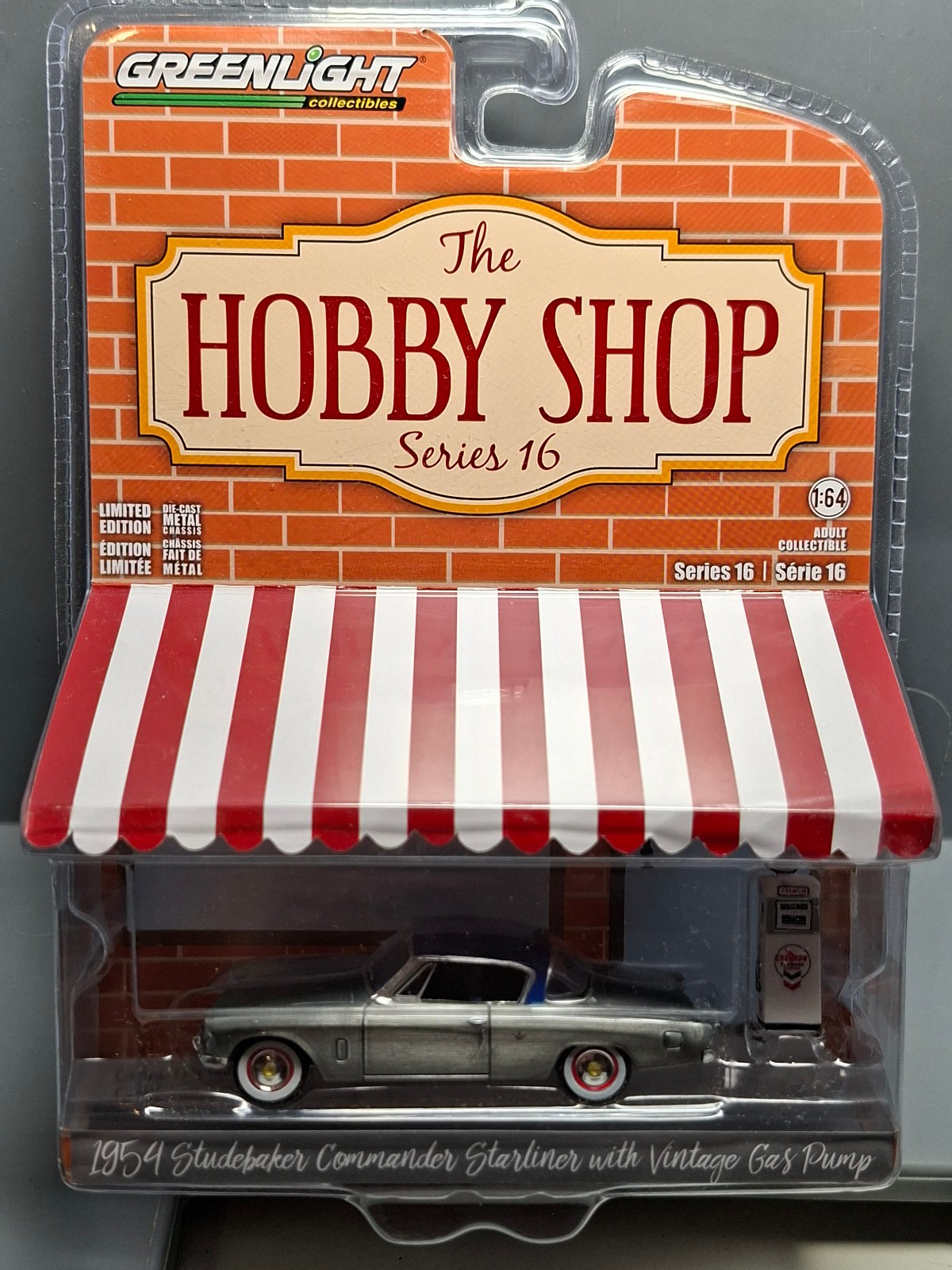 Studebaker Commander 1954 miniature Greenlight deco de bureau vintage pour passionne